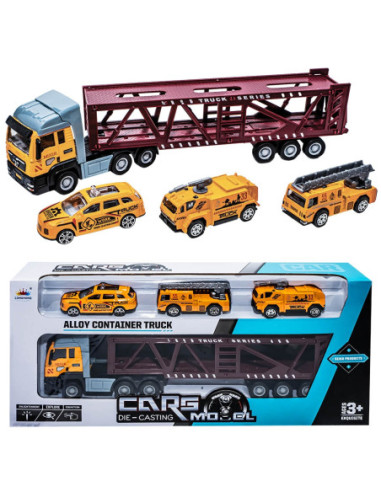 LH686,Camion transport auto + masinute