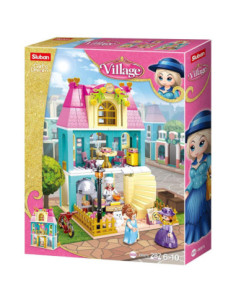 M38-B0875,Set de constructie Girl's Dream, 287 piese, Pizzerie - Sluban
