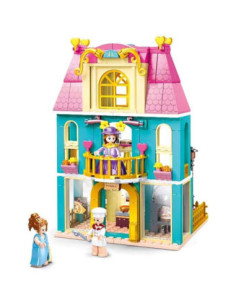 M38-B0875,Set de constructie Girl's Dream, 287 piese, Pizzerie - Sluban 2