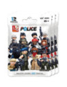 M38-B0583,Set de constructie Police, Eroii legii si Raufacatorii, 1 figurina/plic, 48 plicuri/display - Sluban