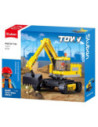 M38-B1196,Set de constructie Town, 152 piese, Excavator - Sluban