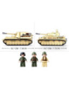 M38-B0693,Set de constructie Machete, 543 piese, Tanc Panzer - Sluban