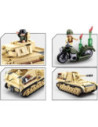 M38-B0693,Set de constructie Machete, 543 piese, Tanc Panzer - Sluban