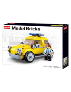M38-B0706C,Set de constructie Machete, 176 piese, VW Beetle - Sluban
