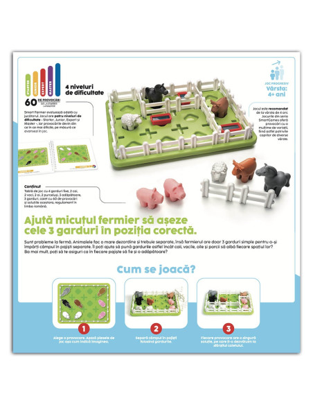 SG 091RO,Smart Farmer, limba romana - Smart Games