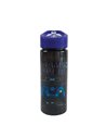 Sticla apa plastic cu pai S-COOL SC3405, 600 ml, Motiv game over