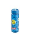 Sticla apa plastic cu pai S-COOL SC3403, 600 ml, Motiv sticker