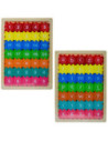 ROB-1875-04,Puzzle din lemn, Litere/Cifre, 22,5x30 cm