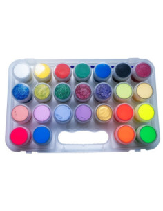 ROB-16613,Acuarele-Guase, 25 culori/set - NEBO