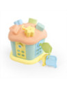 ROB-5196,Jucarie bebelusi, Sortator tip Casuta, cu forme si chei, Pastel - Dolu