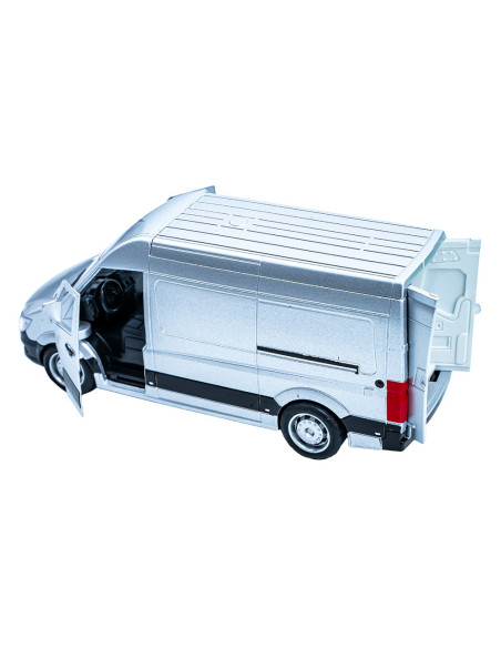 ROB-887-25,Microbuz din metal, cu baterii