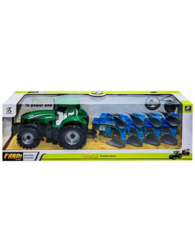 ROB-0488-308,Tractor + plug, cu frictiune