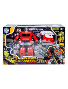 ROB-606-C67,Robot transformabil in masina de pompieri