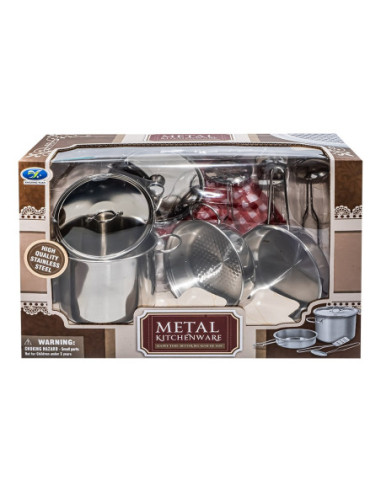ROB-668-C4,Oale din metal, 9 piese/set