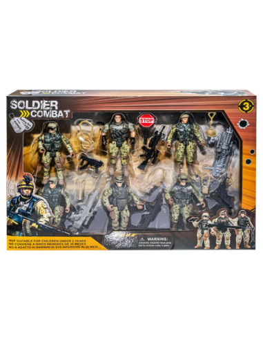ROB-81-65G,Play set Armata, 17piese/blister