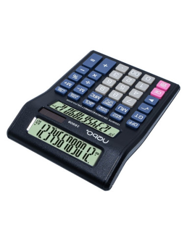 ROB-16909,Calculator de birou, multifunctional, 12 digiti, ecran dublu - NEBO