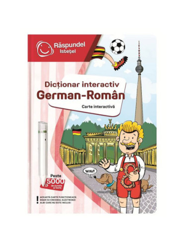 ROB-55796,Raspundel istetel, carte dictionar german-roman, ALBI - Blackfire