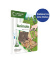 ROB-63120,Raspundel istetel, Carte cu autocolante, Animale, ALBI - Blackfire