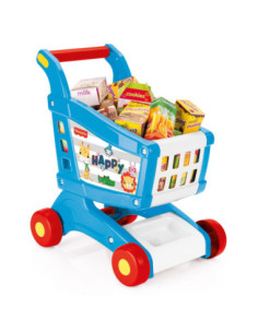 ROB-1806,Fisher Price - Carucior cumparaturi, 49x41x29 cm - Dolu