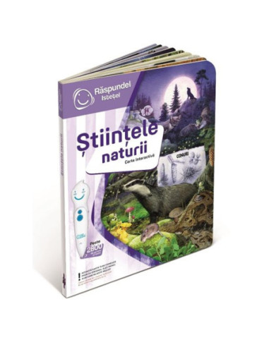 ROB-93774,Raspundel istetel, Carte - Stiintele naturii, Aventuri prin natura, ALBI - Blackfire