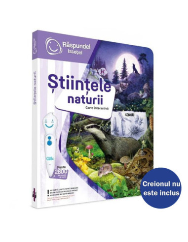 ROB-93774,Raspundel istetel, Carte - Stiintele naturii, Aventuri prin natura, ALBI - Blackfire