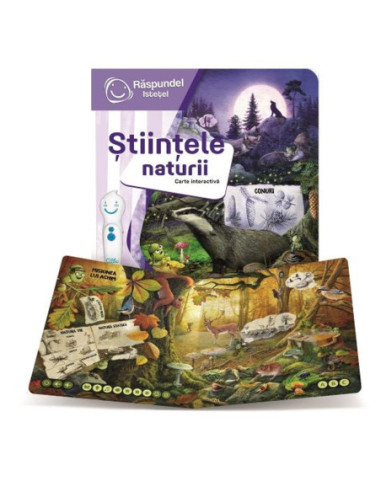 ROB-93774,Raspundel istetel, Carte - Stiintele naturii, Aventuri prin natura, ALBI - Blackfire