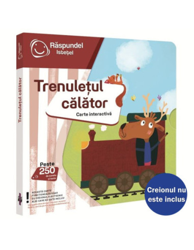 ROB-55797,Raspundel istetel, Carte - Trenuletul calator, ALBI - Blackfire