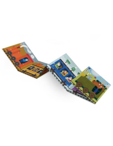 ROB-55797,Raspundel istetel, Carte - Trenuletul calator, ALBI - Blackfire