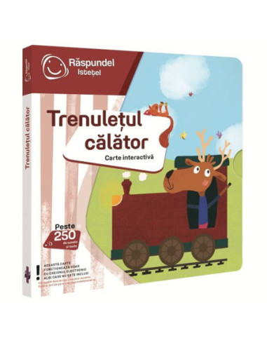 ROB-55797,Raspundel istetel, Carte - Trenuletul calator, ALBI - Blackfire