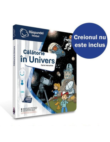 ROB-27070,Raspundel istetel, Carte - Calatorie in univers, ALBI - Blackfire
