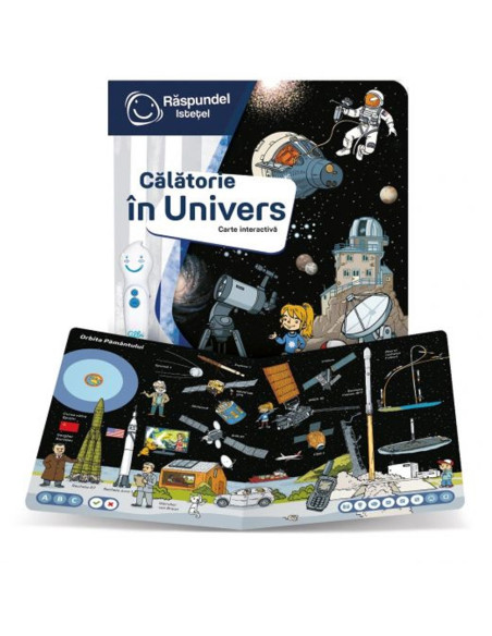 ROB-27070,Raspundel istetel, Carte - Calatorie in univers, ALBI - Blackfire