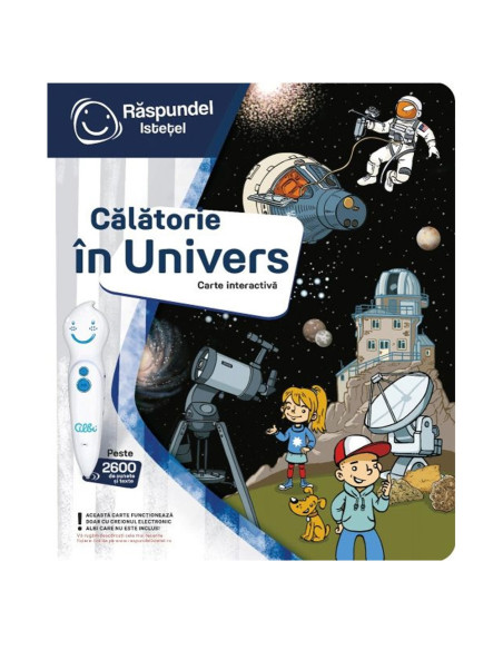 ROB-27070,Raspundel istetel, Carte - Calatorie in univers, ALBI - Blackfire