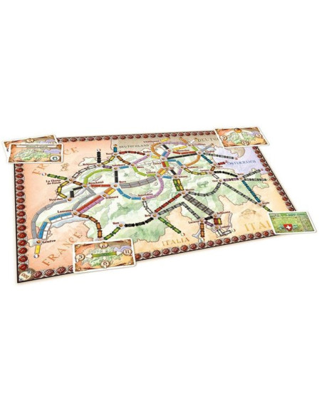 ROB-720114,Joc de societate - Ticket to ride Map collection India & Swiss, limba engleza Asmodee - Blackfire