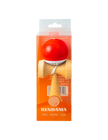 ROB-88280/Negru,Kendama din lemn PKU, Negru