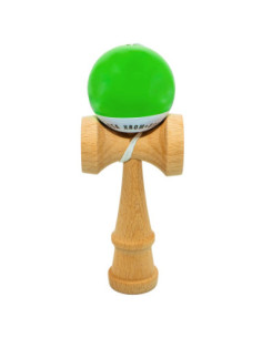 ROB-88280/Verde,Kendama din lemn PKU, Verde