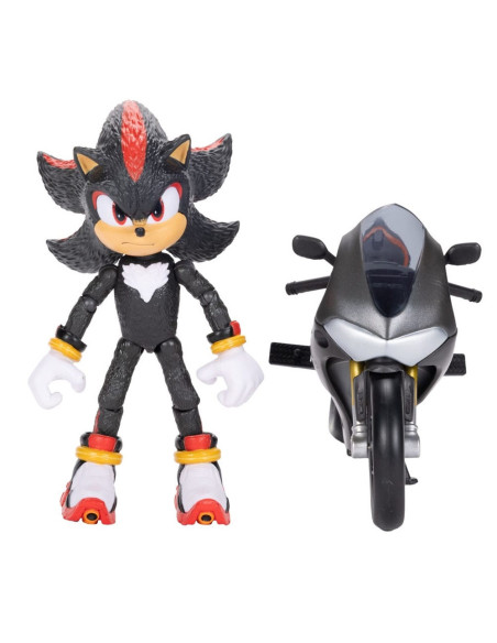 ROB-424064,Nintendo Sonic - Set de joaca: Motocicleta + figurina - Blackfire