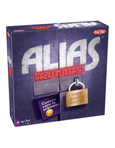 ROB-55716,Joc de societate - Alias Tarziu in noapte, Tactic - Blackfire
