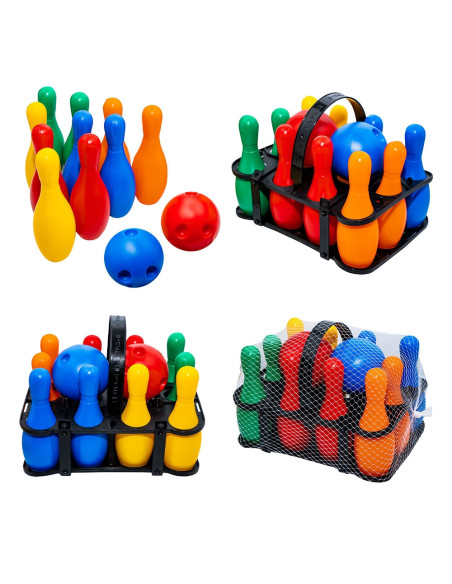 ROB-16072,Set Popice, 10 piese + 2 mingi si suport - ROBENTOYS