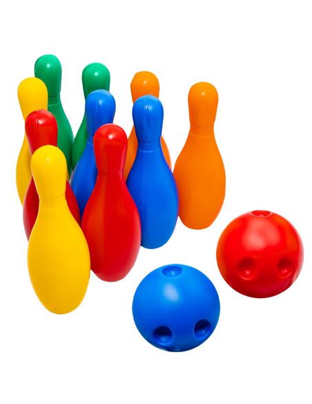 ROB-16072,Set Popice, 10 piese + 2 mingi si suport - ROBENTOYS