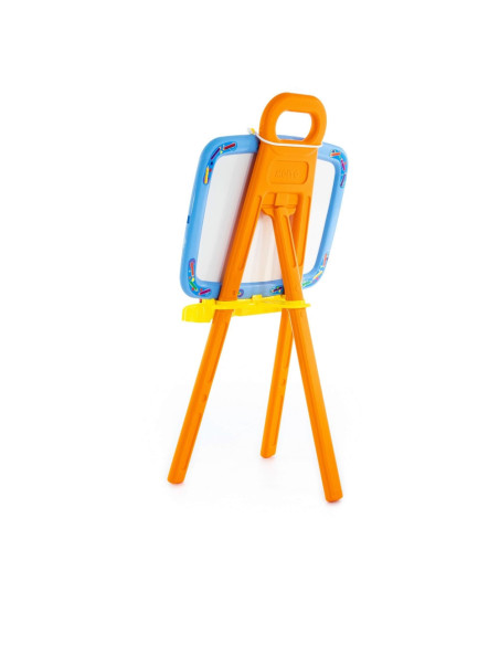 ROB-47915,Tablita pentru scris, 2 in 1, cu burete, 63,5x46,7x10 cm, Polesie