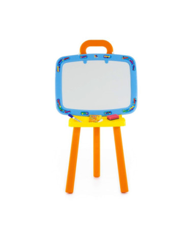 ROB-47915,Tablita pentru scris, 2 in 1, cu burete, 63,5x46,7x10 cm, Polesie