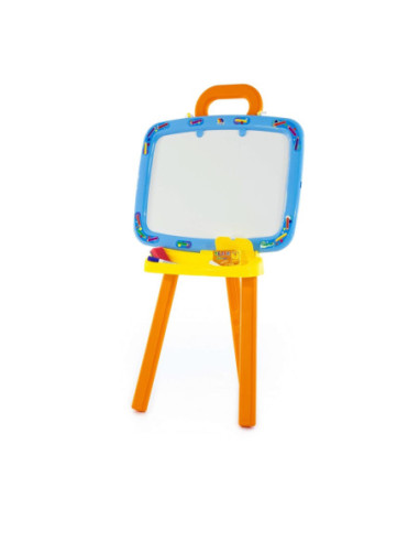 ROB-47915,Tablita pentru scris, 2 in 1, cu burete, 63,5x46,7x10 cm, Polesie