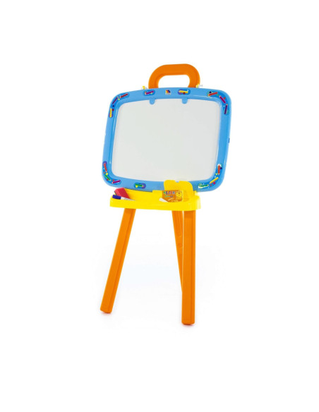 ROB-47915,Tablita pentru scris, 2 in 1, cu burete, 63,5x46,7x10 cm, Polesie