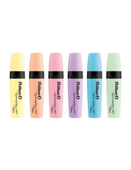 Textmarker Pelikan 490, Culori pastel, 6 buc