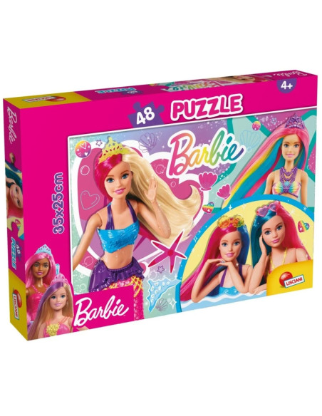 ROB-1099443,Puzzle Barbie MAXI 48 piese - LISCIANI