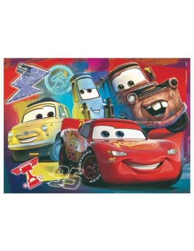 ROB-1099498,Puzzle Disney Cars 2 in 1, 24 piese - LISCIANI
