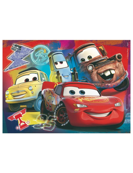 ROB-1099498,Puzzle Disney Cars 2 in 1, 24 piese - LISCIANI