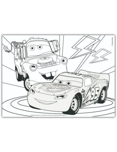 ROB-1099498,Puzzle Disney Cars 2 in 1, 24 piese - LISCIANI