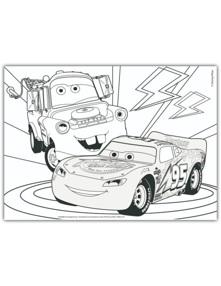 ROB-1099498,Puzzle Disney Cars 2 in 1, 24 piese - LISCIANI