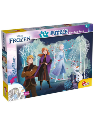 ROB-2099481,Puzzle Frozen MAXI, 24 piese - LISCIANI